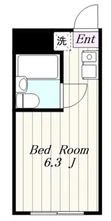 ジョイハウス二俣川【1階】の間取り