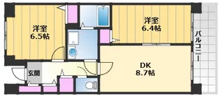 津田北町2棟【4階】の間取り