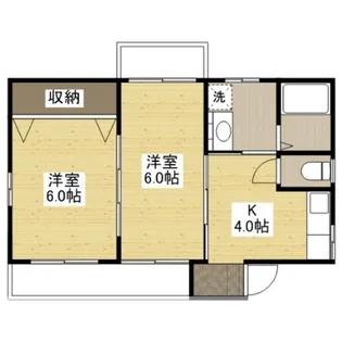 アイランドビル14【2階】の間取り