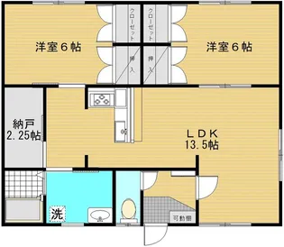 パレスエナジー【1階】の間取り