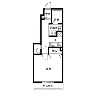 アンプルール リーブル SanteII【1階】の間取り