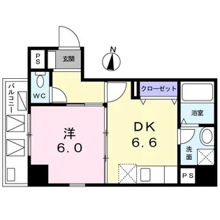 春富久井ビル【2階】の間取り