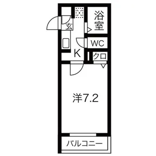 CASSIA浦安【2階】の間取り