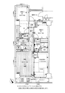 ルモン蒲田【5階】の間取り