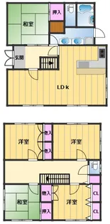 マザーグースの間取り