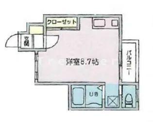 FIT北新宿【1階】の間取り