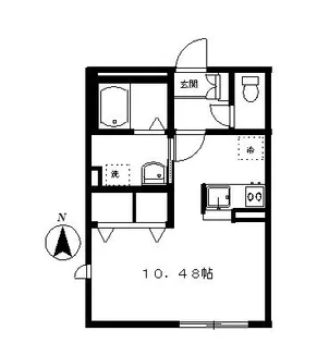 エストレジャ【2階】の間取り