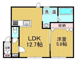 Magnifico(マグニフィコ)【2階】の間取り