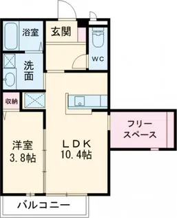 サニーヒルズ シンエイ【3階】の間取り