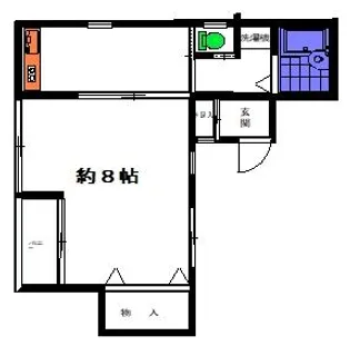デパール【1階】の間取り