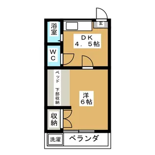 ハイツヤヨイ【2階】の間取り