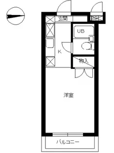スカイコート向ケ丘遊園【5階】の間取り