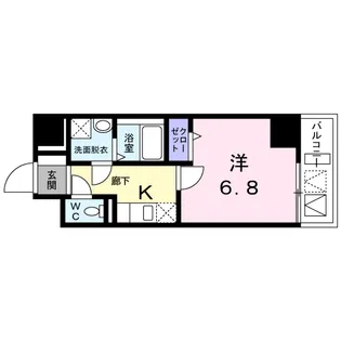グランドルチェ東日本橋【2階】の間取り