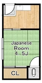 河野文化【1階】の間取り