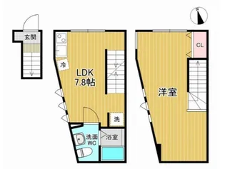 Garden Court四つ木の間取り