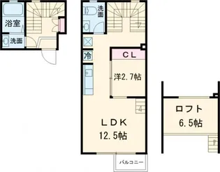 TAS経堂レジデンス【2階】の間取り