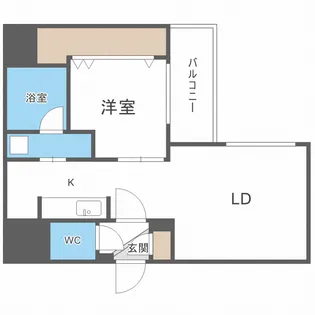 NCウイング白石【4階】の間取り