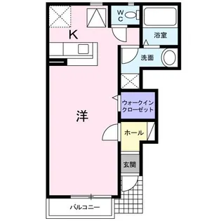 ベルビューコート【1階】の間取り