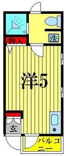 ヴァンヴェール八広【2階】の間取り