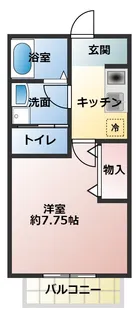 Claris【2階】の間取り