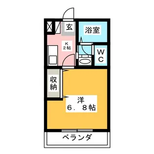 アインバウム【2階】の間取り