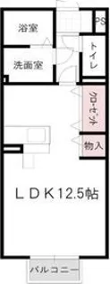 リヴェール八剣【2階】の間取り