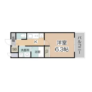 クローバー・グランデ昭和町【10階】の間取り