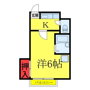 パレーシャル鈴木【2階】の間取り