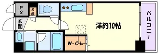 ラ・ミューズ1101【7階】の間取り