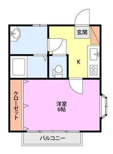 スモールフォーリスト【2階】の間取り