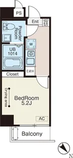 SS.FLAT高円寺【4階】の間取り