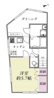 INOUEテナント【2階】の間取り