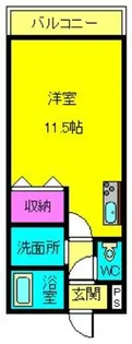 結充imeubleA棟【2階】の間取り