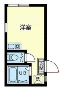ユナイト平楽シーバスリーガル【1階】の間取り