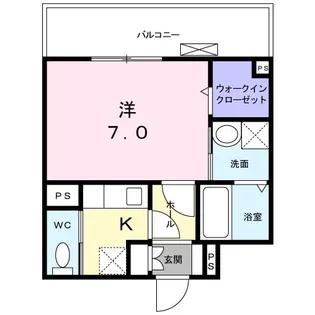 トゥットフェリーチェ横浜【3階】の間取り
