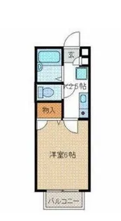 GREEN WOOD【2階】の間取り