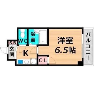 メリーパレス【5階】の間取り