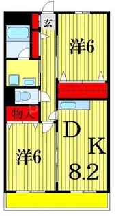 カーサ・セレーナ【1階】の間取り