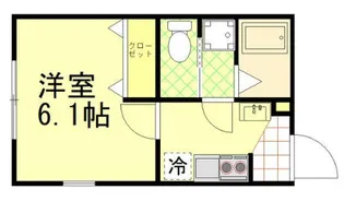 メイプラード川崎【1階】の間取り