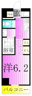 DIPS亀有駅前【10階】の間取り