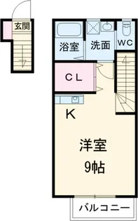 Petit Monde習志野台【2階】の間取り