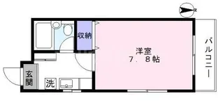 パーシモンハイツ【3階】の間取り
