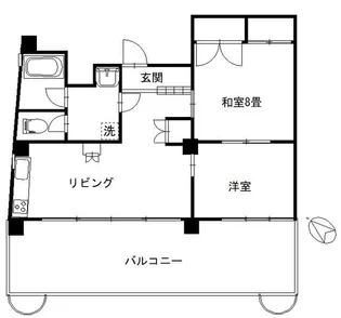 栄マンション【7階】の間取り