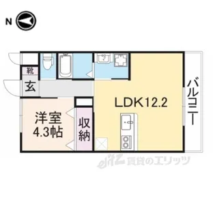センターアイランド【2階】の間取り