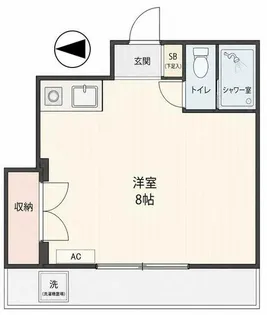 諏訪ビル【2階】の間取り