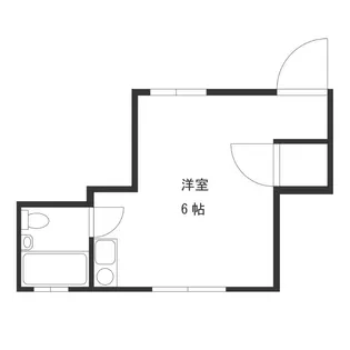第一末廣ビル【4階】の間取り