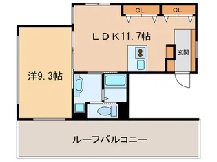 Live Love West KOBE【5階】の間取り