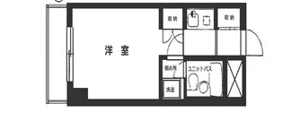 ライオンズマンション新宿東公園【7階】の間取り