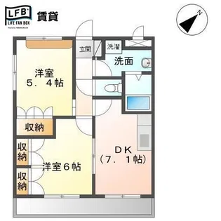 BIHOH【1階】の間取り