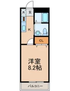 アクア新浦安【3階】の間取り